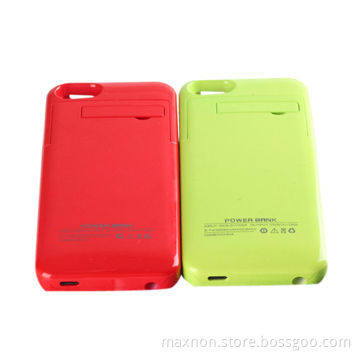 2,200mAh battery case for iPhone 5/5C/5S, 3-in-1 with changeable frames